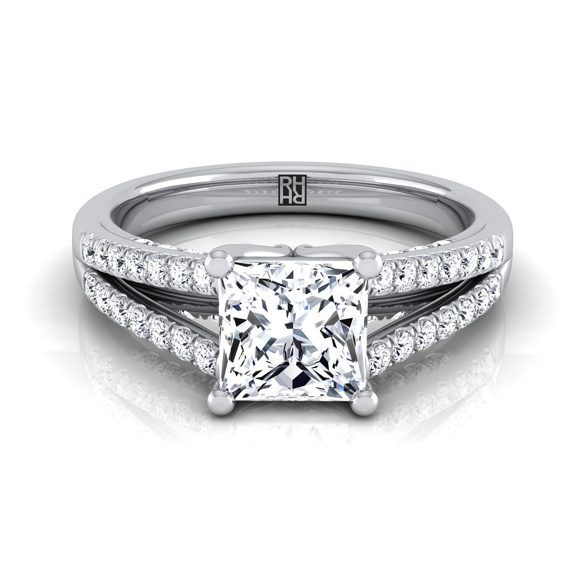 All about a Princess Cut Diamond Engagement Ring Bands – RockHer.com