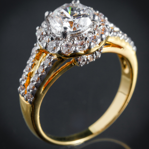 Sun-Kissed Floral Diamond Ring – Diamondtree Jewels